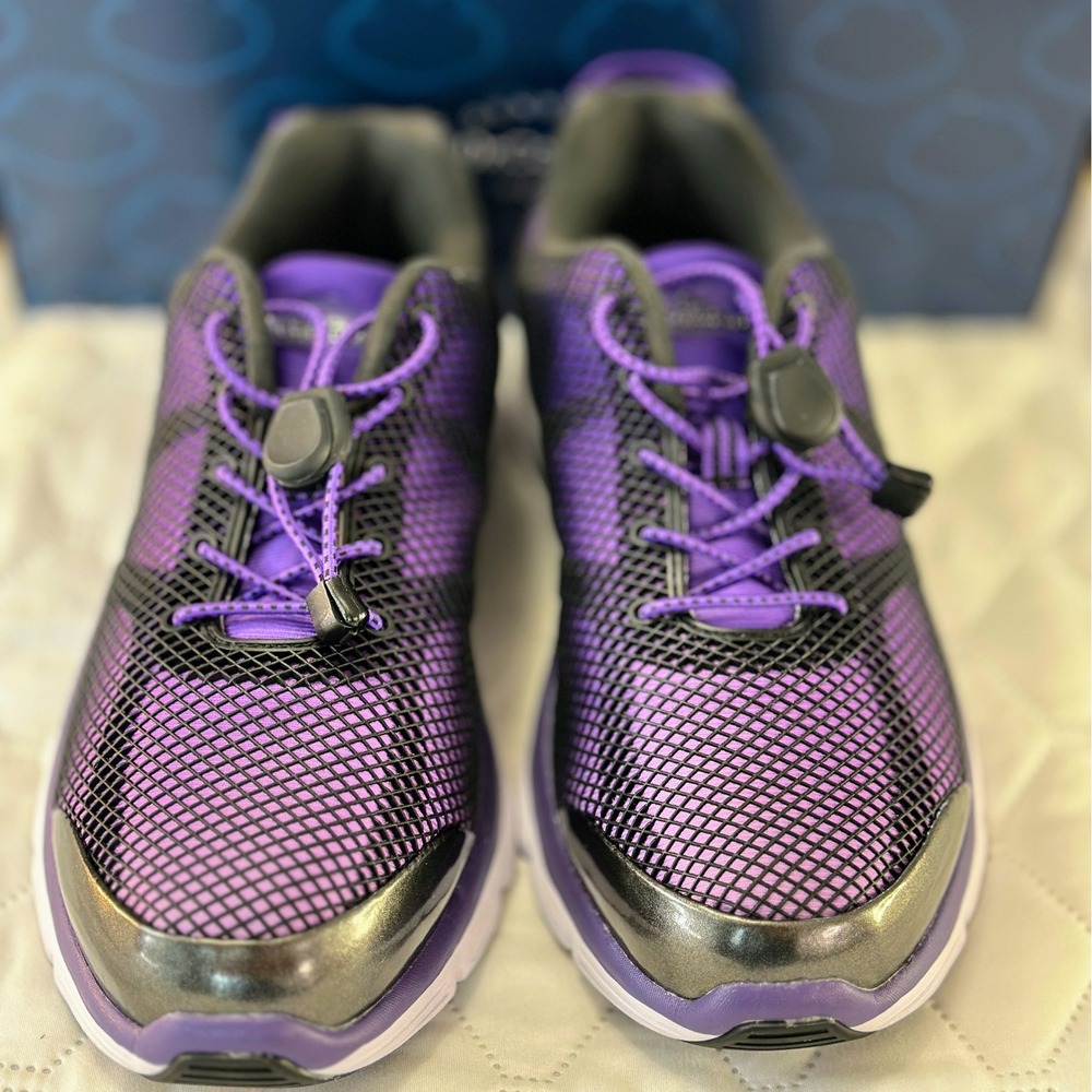 Dr. Comfort KS4175‎ Sneakers Womens Purple Black New Orthopedic Walking Shoes